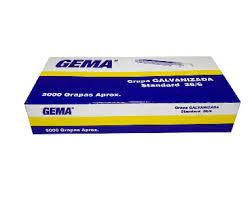 Grapa STD 26/6 GVN GEMA X 5
